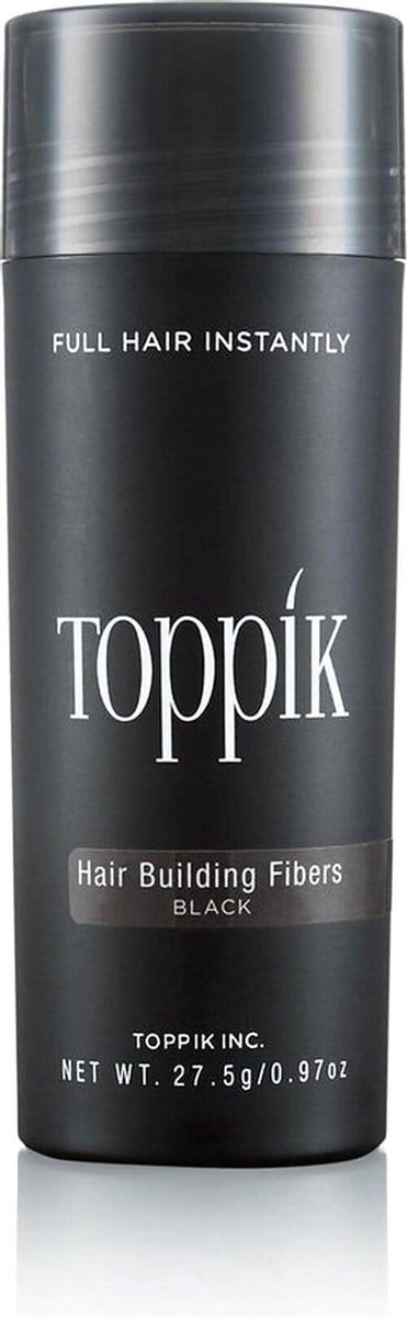 Haargroei vezels Toppik Hair Building Fibers - 27,5 gram - Zwart