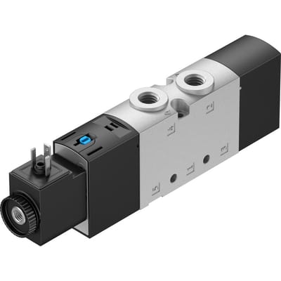 Festo 5/2 Monostabiel Lucht Magneetventiel G1/8 700L/Min - 575263