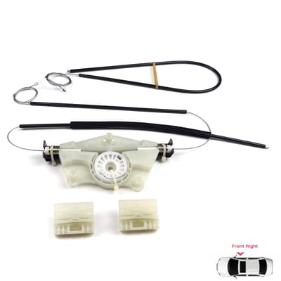 BWR778 Raammechanisme Reparatieset Voorste Rechterdeur voor VW Touareg MK1 7L Porsche Cayenne MK1 9PA 955 957 2002-2010 7L0837462