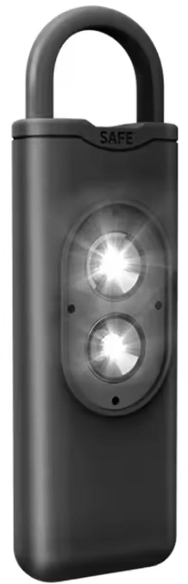 EXTREEM Sleutelhanger Alarm - Dames Veiligheid - Anti Wolf - Flits - Alarmknop