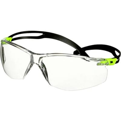 3M SecureFit SF501SGAF-GRN Veiligheidsbril Met anti-condens coating Groen