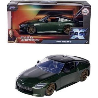 Fast & Furious and Furious 1:24 2023 Nissan Z Auto's op schaal