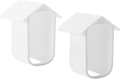 2 Stuks - Weerbestendige siliconen behuizing Geschikt Voor eufyCam 2C / 2C Pro - silicone behuizing voor bewakingscamera - waterdichte - uv-bescherming - zacht - duurzaam - Home Security Camera systeem