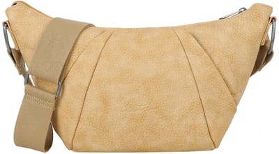 Fritzi aus Preußen schoudertas Croissant Cross Bag Grainy Soft Sunset Lichtbruin