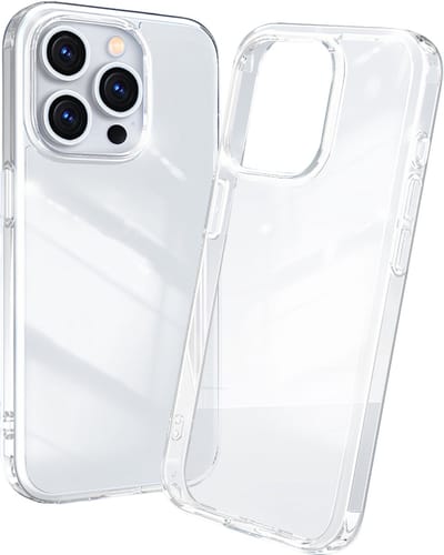 MMOBIEL Telefoon Hoes Geschikt voor iPhone 15 Pro - Transparant Telefoonhoesje - Phone Case Ultra Dun – Siliconen TPU Beschermhoes – Hoes Telefoon met Schokabsorptie Back Cover Case