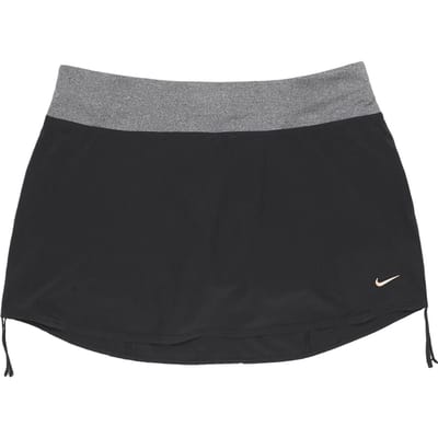 Nike Dri-Fit Rival Fashion Eenvoudig Comfortabel Veelzijdig Vetersluiting Casual Rok Dames Rokken Zwart 542626-010 XL gray