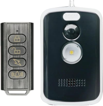 Bewegingssensor Alarm - Perimeter Alarm - Outdoor Beveiliging - Afstandsbediening Inclusief - 125 Decibel - Zwart
