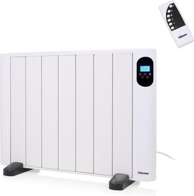 Tristar KA-5867 electrische verwarming Binnen Wit 1000 W Convector elektrisch verwarmingstoestel - incl. afstandsbediening