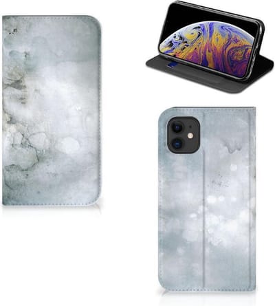 Bookcase Apple iPhone 11 Painting Grey