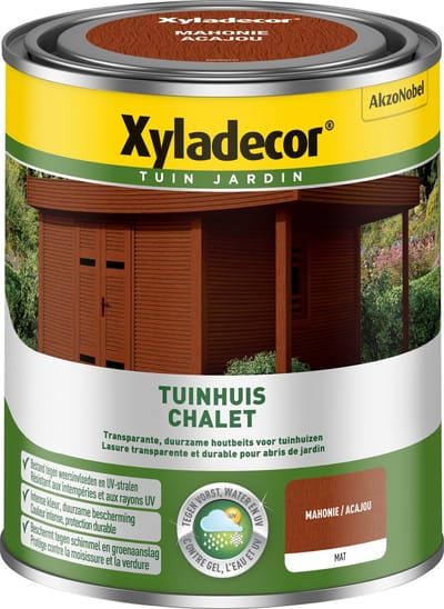 Xyladecor - Tuinhuis Wb - Mahonie - 0,75 L