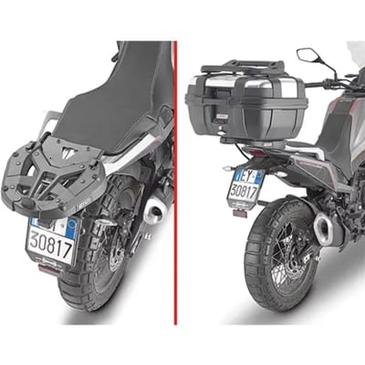 Motorfiets topkoffer ondersteuning Givi Morini X-cape 649