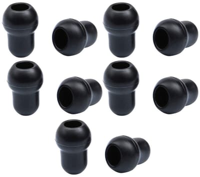 Store_8 - Stethoscoop oordopjes - Vervangende oordopjes - Zacht en comfortabel - Universele siliconen - 10 stuks - Geschikt voor Littmann