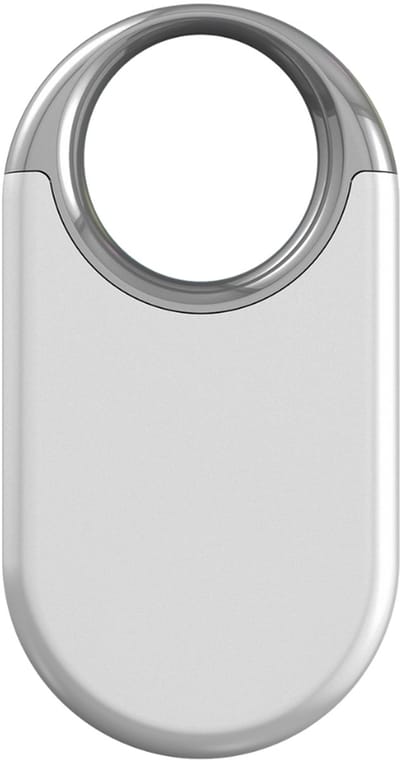 Fivesquare Smart Ring Tracker –Witte- Slimme Bluetooth Volgtag voor Apple Find My