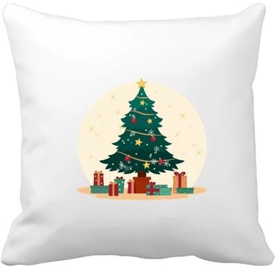 Akyol - kerst kerstboom Kussen hoes - Kerstmis - kerst beker - winter - kerst - christmas - kerst cadeau - 40 bij 40 cm