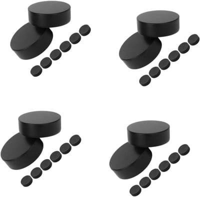 Hockey Trainingspucks - Rolhockey Ballen - Sport Oefenen - Hoge Duurzaamheid - 7.5 cm - Zwart