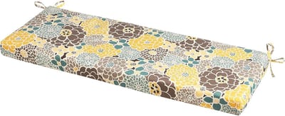 Outdoor Kussen - Tuinkussen Bankje - Buiten Zitten - Waterafstotend - 117 cm - Blauw