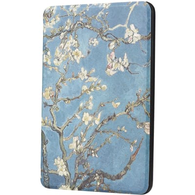 E-book leren hoesje voor Kindle 658(10e generatie, release 2019) - Lichtgewicht Premium PU-leer blauw