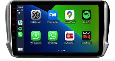 Carplay autoradio geschikt voor Peugeot 208 | 2008 | 2012 t/m 2019 | Android 13 | Draadloos Apple Carplay & Android Auto | 2GB + 32GB | 8-Core processor | Davilon | 2025 model | 2012 2013 2014 2015 2016 2017 2018 2019 | Bluetooth & Wifi