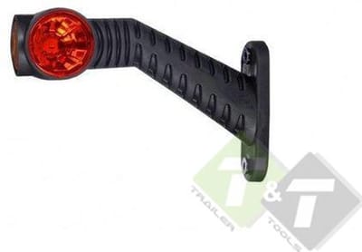 led breedtelamp links 175mm 4x led - aanhanger zijlamp - zijlicht - breedtelicht