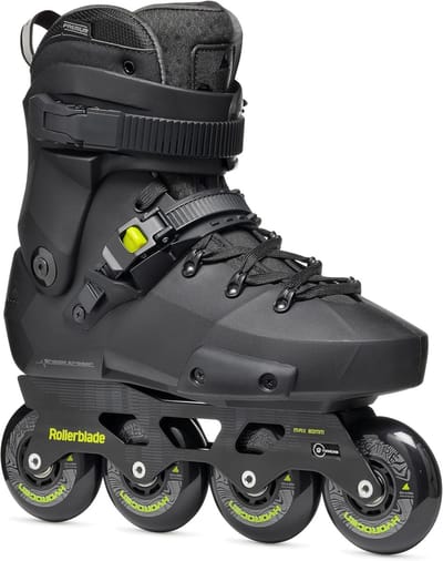 Rolschaatsen - Skeelers - Buiten Skaten - Hoge Precisie - Maat 40.5 - Wit Grijs