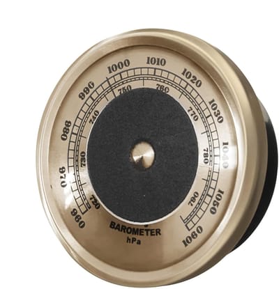 Weerstation Analoog - Barometer Hygrometer - Weersvoorspelling Binnen - Hoge Nauwkeurigheid - 70mm Diameter