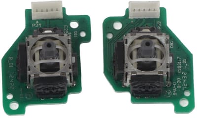 Dailygoody - Vervanging 3D-joysticksticks - Analoge joystick - Geschikt voor Wii U GamePad - Groen - Joystick replacement - Voor gamers - Kwalitatieve...