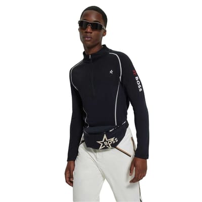 Boss Heren Sweatshirt met lange mouwen (Zwart)