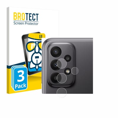 Screenprotector 3 Stuks voor Samsung Galaxy A23 5G (ALLEEN Camera Lens) Beschermglas transparant
