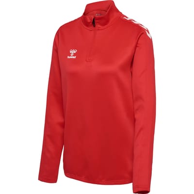 Hummel dames-sweater met lange mouwen Hmlcore Xk Half Zip Sweat Woman 211945