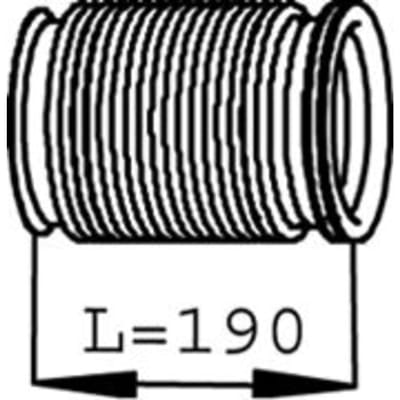 Spiraalbuis, uitlaatsysteem DINEX 68239