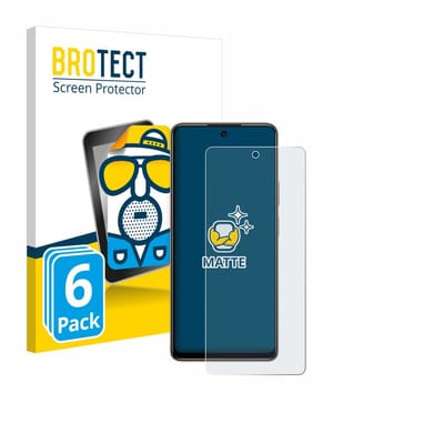BROTECT - Screenprotector voor Tecno Pova 7 - Folie Beschermfolie matte 6 Stuks