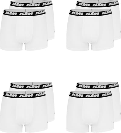KTM by FREEGUN Boxershorts voor heren, ondergoedbroek, herenboxer, set van 8 multipack