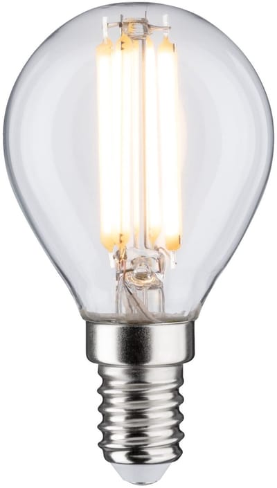 Filament 230 V LED-kogellamp E14 806lm 5,9W 2700K dimbaar Helder
