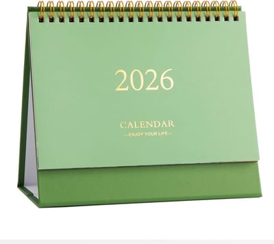 Academische Bureaukalender 2025-2026 Juli t/m December met Plannerstickers
