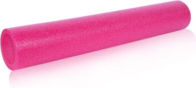 Gorilla Sports Pilates Rol - Fascia Rol - Foam Roller - 90 x 15 cm - Roze