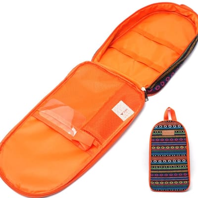 Organisateur d'ustensiles de cuisine portables, sac de rangement, pochette pour voyage en plein air, barbecue, ustensiles de cuisine de Camping