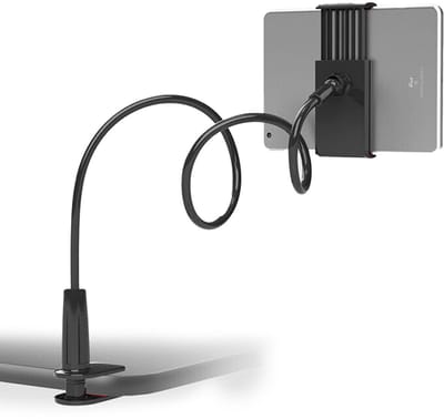 longziming -Flexibele Telefoonhouder met Lange Arm – 360° Draaibare Mobiele Telefoonstandaard voor Bed, Bureau en Live Opnames – Handsfree Telefoonsteun voor Video’s, Streaming en Kijken