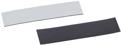 Beschrijfbare Magnetische Etiketten - 30 x 80mm - Wit - 50 stuks