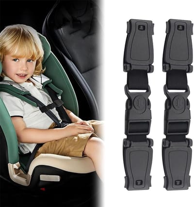 Allecto Plus - Clip voor kinderzitje, 2 stuks - Autostoel accessoire - Veiligheidsclip autozitje