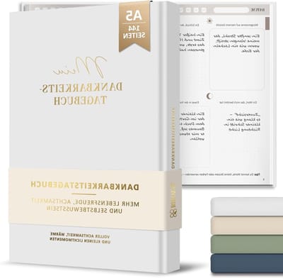 Diaries voor Dankbaarheid in Grijs - Perfect voor Reflectie, Journalen en Organiseren