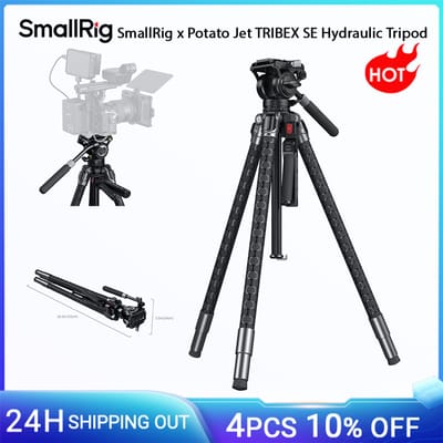 SmallRig 5305 x Potato Jet TRIBEX SE Hydraulic Tripod