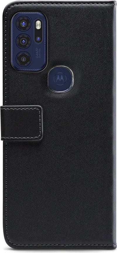 Mobilize Telefoonhoesje geschikt voor Motorola Moto G60s Hoesje | Mobilize Classic Gelly Wallet Bookcase Portemonnee | Pasjeshouder voor 2 Pasjes | Telefoonhoesje voor Pinpas / OV Kaart / Rijbewijs - Zwart