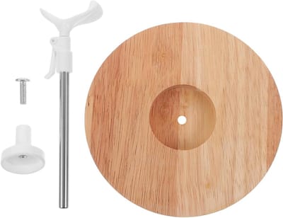 ibasenice Moderne Houten Poppenstandaard 30 Cm Poppenstandaard Poppenondersteuningsframe Verstelbare Poppenstandaard Voor Poppencollectie