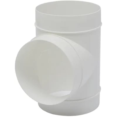 Sencys Buis Ø125mm T-stuk Kunststof
