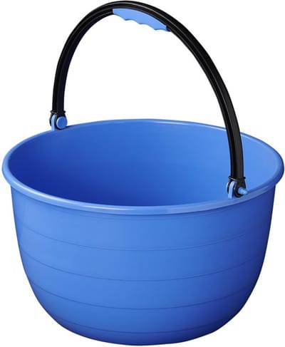 ProPlus Emmer - 15 liter - Kunststof en siliconen - Blauw - Ø 35 cm