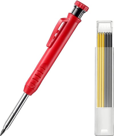 Premium Timmermanspotlood - Pen - Potlood - Potloden - Vulpotlood - Klussen - Marker - Markeerpotlood - Gereedschap Tool