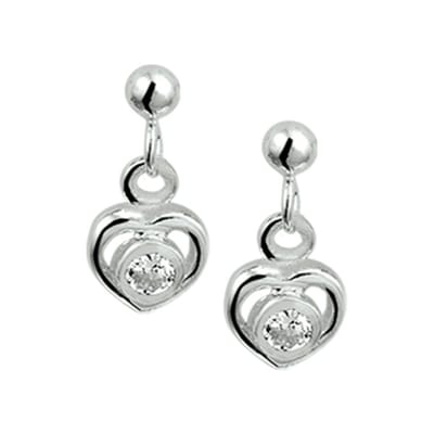 oorhangers hart strass