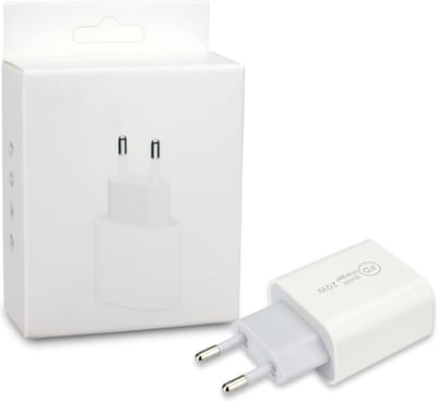Universele Charger - USB-C Power Adapter - 20W USB-C Snellader - Apple - iPhone - Samsung- Huawei - Oppo