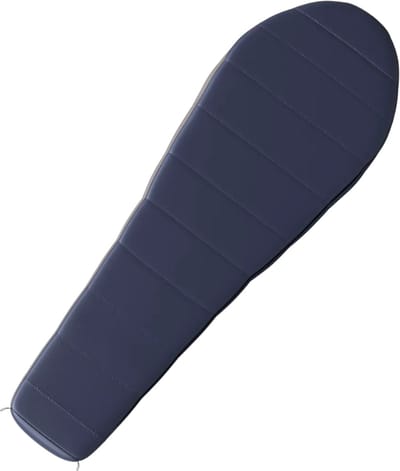 Husky mummyslaapzak ThermoPro Fraser -10°C - 210 x 85 cm - Blauw met Grijs