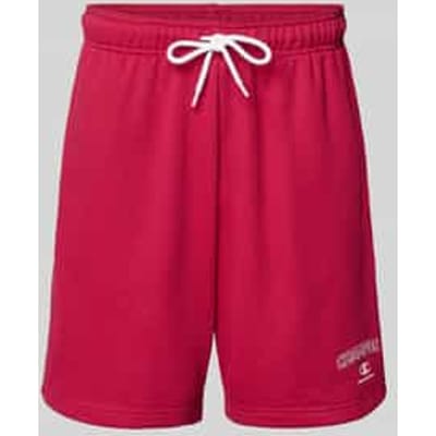 Sweatshorts met logo en elastische band